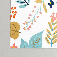 83 Oranges Botanical Harmony Poster