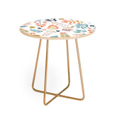 83 Oranges Botanical Harmony Round Side Table