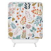 83 Oranges Botanical Harmony Shower Curtain