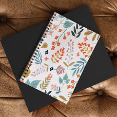 83 Oranges Botanical Harmony Spiral Notebook