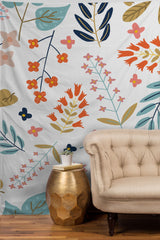 83 Oranges Botanical Harmony Tapestry