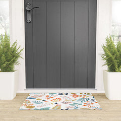 83 Oranges Botanical Harmony Welcome Mat