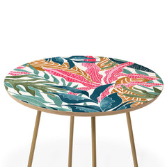83 Oranges Botanicalia Round Side Table