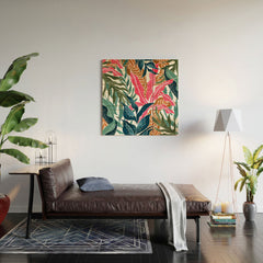 83 Oranges Botanicalia Wood Wall Mural