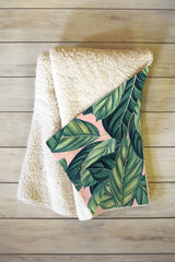 83 Oranges Botany Fleece Throw Blanket