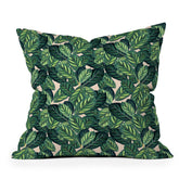 83 Oranges Botany Throw Pillow