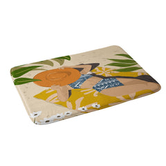 83 Oranges Bring Your Own Sunshine Memory Foam Bath Mat