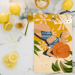 83 Oranges Bring Your Own Sunshine Cutting Board Rectangle