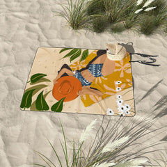 83 Oranges Bring Your Own Sunshine Picnic Blanket