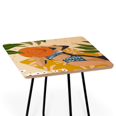 83 Oranges Bring Your Own Sunshine Side Table