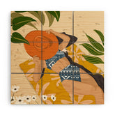 83 Oranges Bring Your Own Sunshine Wood Wall Mural