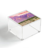 83 Oranges Cactus Sunset Acrylic Box