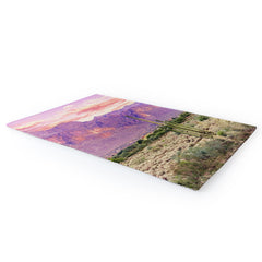 83 Oranges Cactus Sunset Area Rug