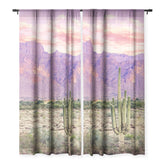 83 Oranges Cactus Sunset Sheer Non Repeat