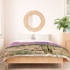 83 Oranges Cactus Sunset Duvet Cover