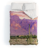 83 Oranges Cactus Sunset Duvet Cover