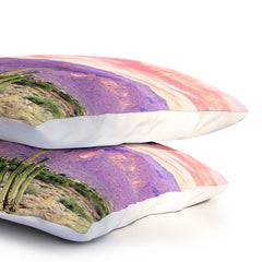 83 Oranges Cactus Sunset Pillow Shams