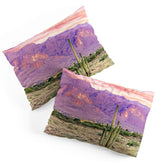 83 Oranges Cactus Sunset Pillow Shams