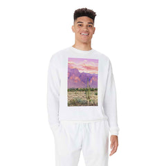 83 Oranges Cactus Sunset Crewneck Sweatshirt