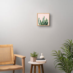 83 Oranges Cactus V6 Framed Wall Art