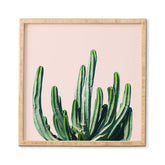 83 Oranges Cactus V6 Framed Wall Art