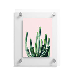 83 Oranges Cactus V6 Floating Acrylic Print