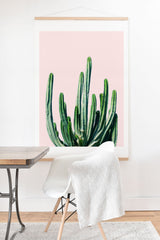 83 Oranges Cactus V6 Art Print And Hanger