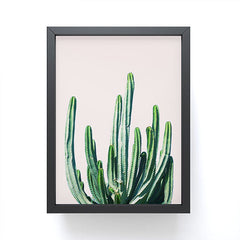 83 Oranges Cactus V6 Framed Mini Art Print