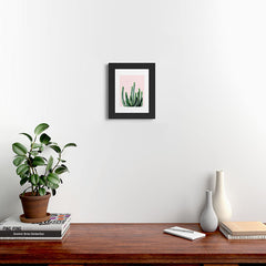 83 Oranges Cactus V6 Framed Art Print