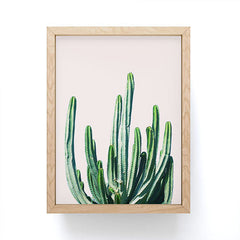 83 Oranges Cactus V6 Framed Mini Art Print