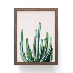 83 Oranges Cactus V6 Framed Mini Art Print