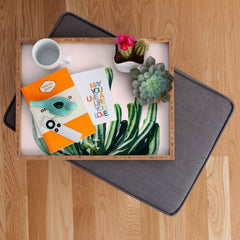83 Oranges Cactus V6 Rectangular Tray
