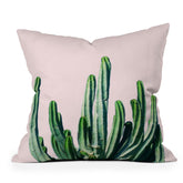 83 Oranges Cactus V6 Outdoor Throw Pillow