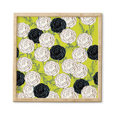 83 Oranges Carnations Framed Wall Art