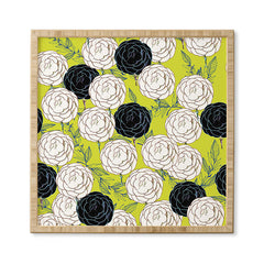 83 Oranges Carnations Framed Wall Art