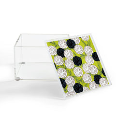 83 Oranges Carnations Acrylic Box