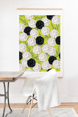 83 Oranges Carnations Art Print And Hanger