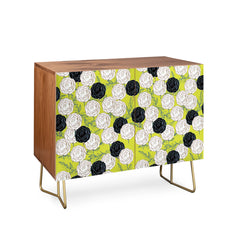 83 Oranges Carnations Credenza