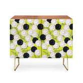 83 Oranges Carnations Credenza