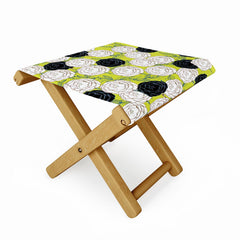 83 Oranges Carnations Folding Stool