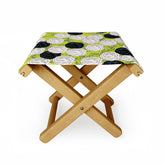 83 Oranges Carnations Folding Stool