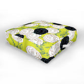 83 Oranges Carnations Outdoor Floor Cushion