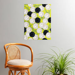 83 Oranges Carnations Poster
