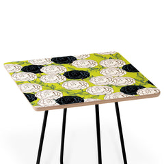 83 Oranges Carnations Side Table