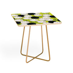 83 Oranges Carnations Side Table