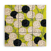 83 Oranges Carnations Wood Wall Mural