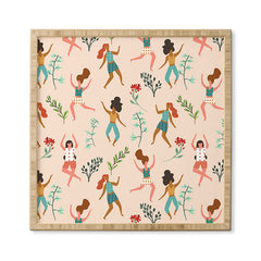 83 Oranges Central Park Zumba Framed Wall Art