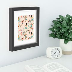 83 Oranges Central Park Zumba Recessed Framing Rectangle