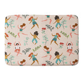 83 Oranges Central Park Zumba Memory Foam Bath Mat
