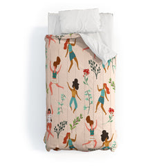 83 Oranges Central Park Zumba Comforter
